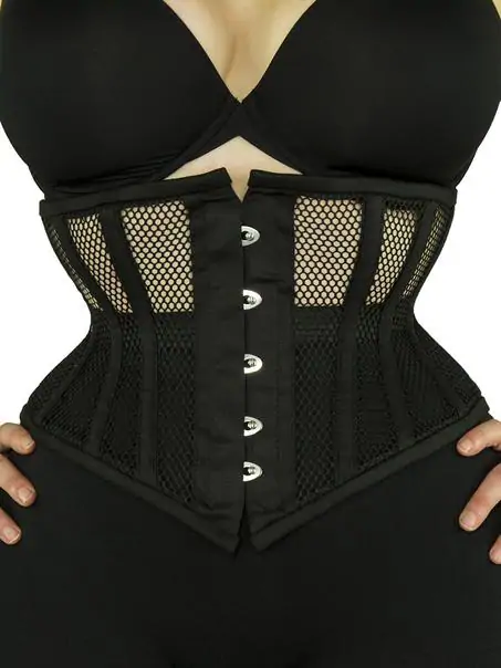 Mesh Waspie Corset